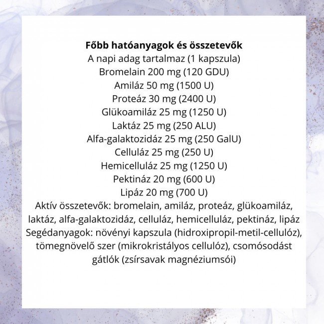 Netamin enzim full spektrum kapszula 30db Netamin enzim full spektrum kapszula 30db