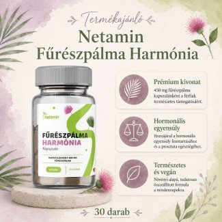 Netamin fűrészpálma harmónia kapszula 30db