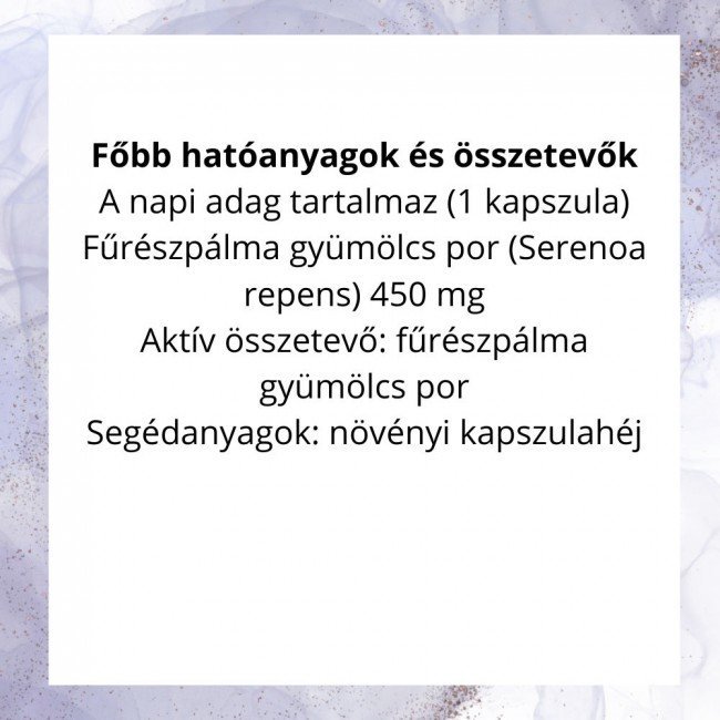 Netamin fűrészpálma harmónia kapszula 30db