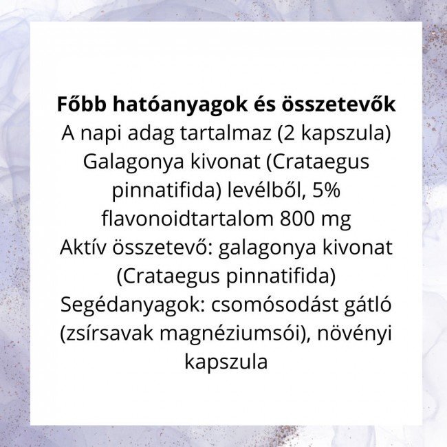 Netamin Galagonya-kivonat 400 mg 60 db Netamin Galagonya-kivonat 400 mg 60 db