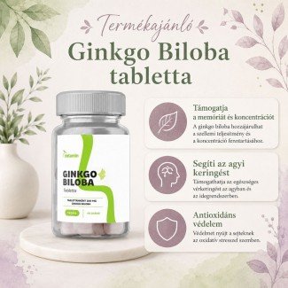 Netamin ginkgo biloba tabletta 60db
