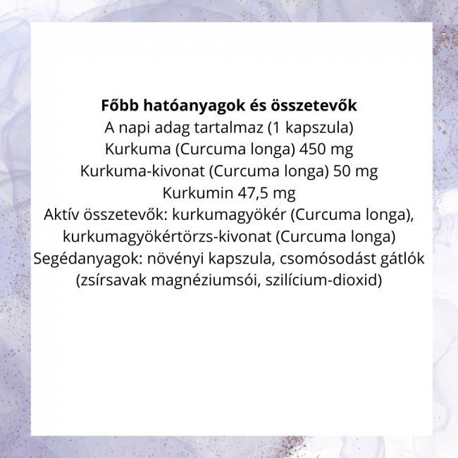 Netamin kurkuma kapszula 60db Netamin kurkuma kapszula 60db