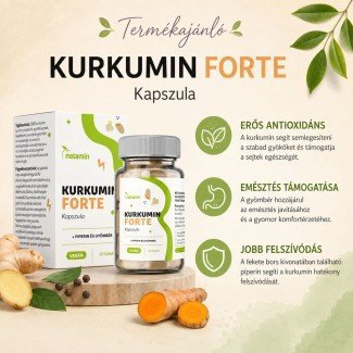Netamin kurkumin forte kapszula 60db