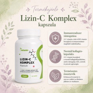 Netamin lizin pajzs komplex kapszula 60db Netamin lizin pajzs komplex kapszula 60db