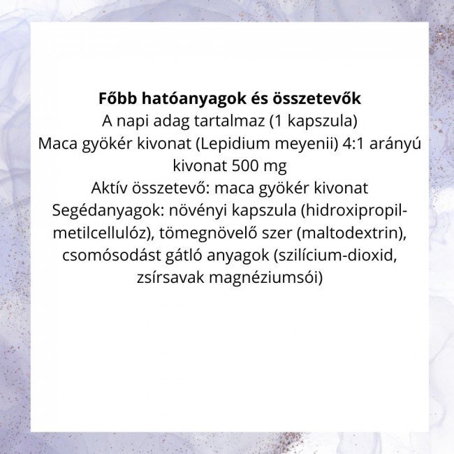 Netamin maca gyökér kivonat kapszula 60db