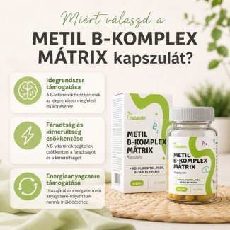 Netamin metil b-komplex mátrix kapszula 30db