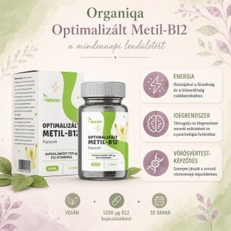 Netamin optimalizált metil-b12 vitamin tabletta 30db