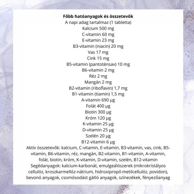 Netamin pocaklakó terhesvitamin tabletta 90db Netamin pocaklakó terhesvitamin tabletta 90db