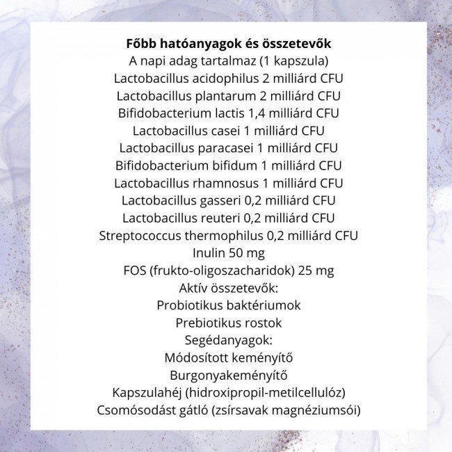 Netamin probio 10 ultra+ kapszula 30db Netamin probio 10 ultra+ kapszula 30db