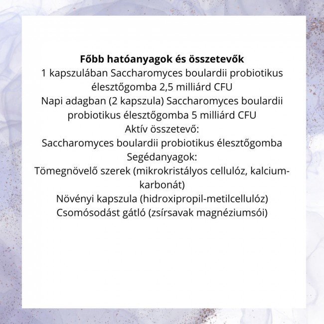 Netamin probiotikus élesztő kapszula 60db Netamin probiotikus élesztő kapszula 60db
