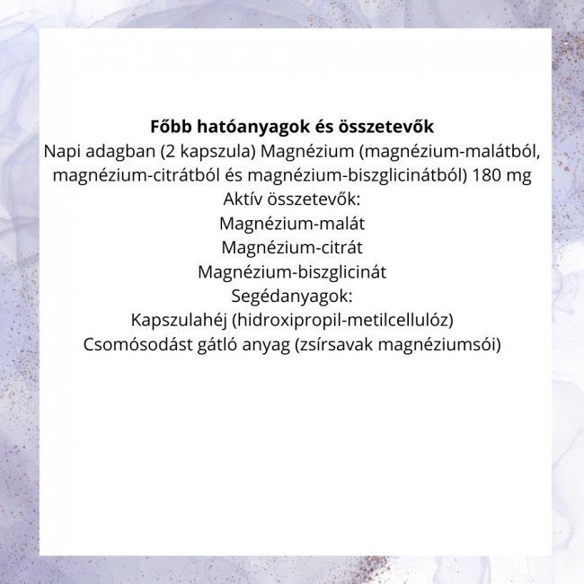 Netamin szerves magnézium trió tabletta 60db Netamin szerves magnézium trió tabletta 60db