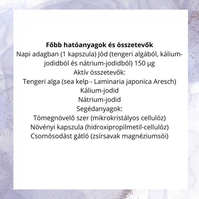 Netamin tripla jód komplex kapszula 60db Netamin tripla jód komplex kapszula 60db