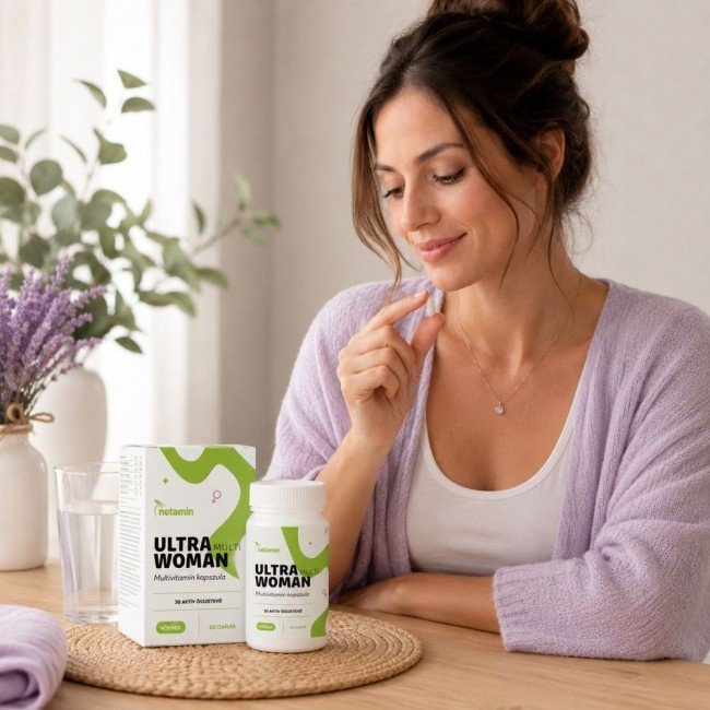Netamin ultra multi woman multivitamin kapszula 60db Netamin ultra multi woman multivitamin kapszula 60db