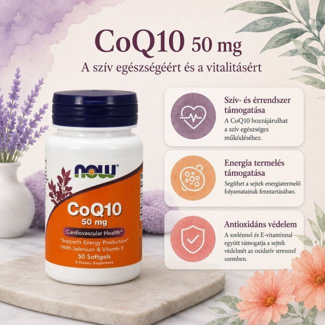 Now co q-10 50Mg kapszula 50db