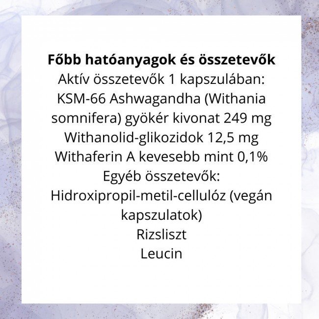 Nordvital ashwgandha kapszula 60db Nordvital ashwgandha kapszula 60db