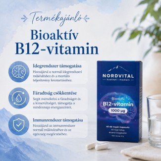Nordvital b12 vegán kapszula 60db