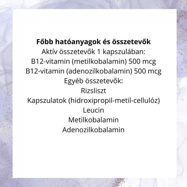 Nordvital b12 vegán kapszula 60db