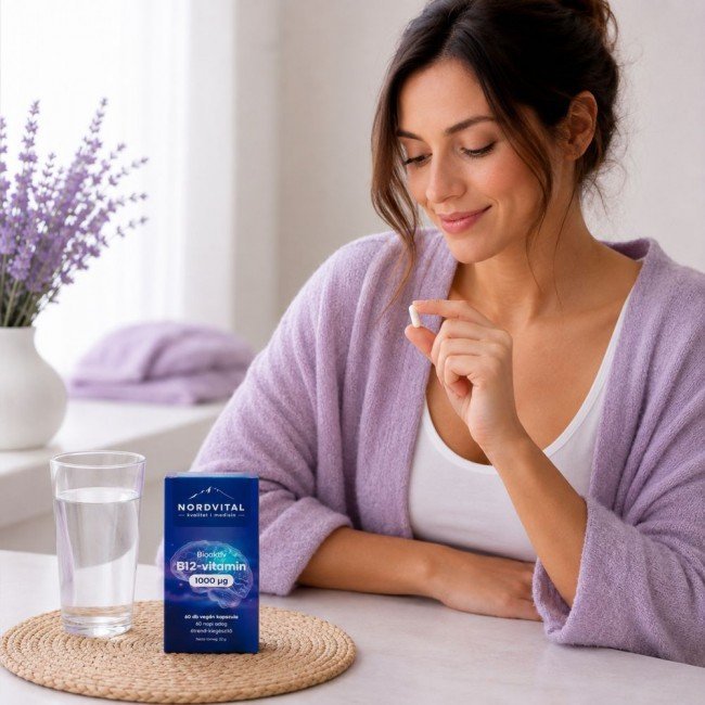 Nordvital b12 vegán kapszula 60db