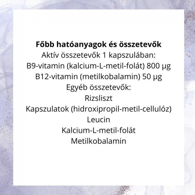 Nordvital b9 folát kapszula 60db Nordvital b9 folát kapszula 60db