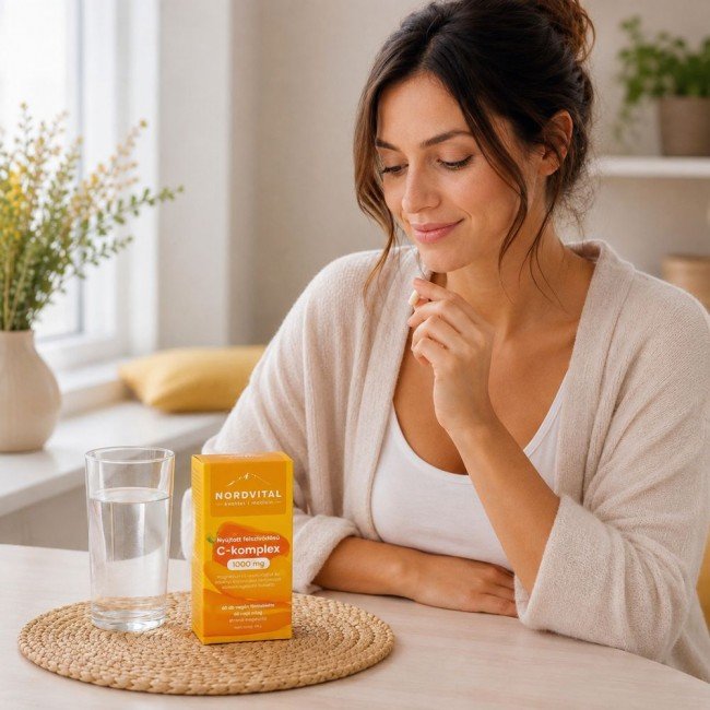 Nordvital C-vitamin komplex Retard 1000mg 60 db Nordvital C-vitamin komplex Retard 1000mg 60 db