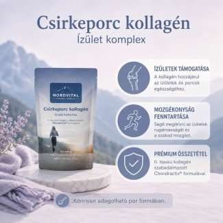 Nordvital csirkeporc kollagén por 90g