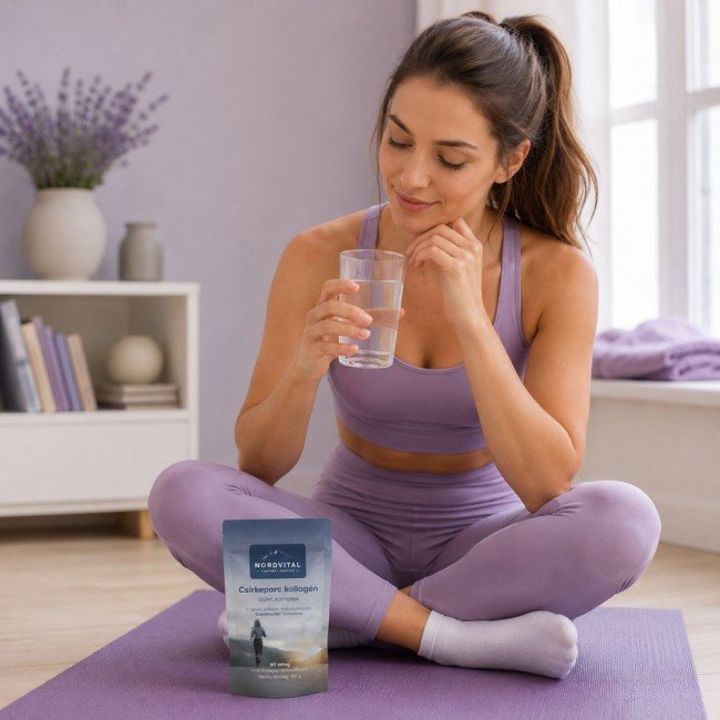 Nordvital csirkeporc kollagén por 90g Nordvital csirkeporc kollagén por 90g