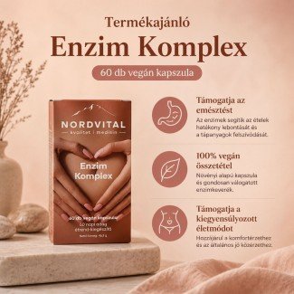 Nordvital enzim komplex kapszula 60db