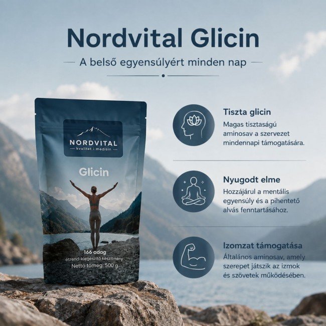 Nordvital glicin 500g Nordvital glicin 500g