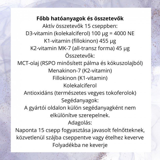 Nordvital k2+d3 cseppek 30ml Nordvital k2+d3 cseppek 30ml