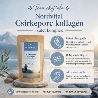 Nordvital kollagén csirkeporc 90g