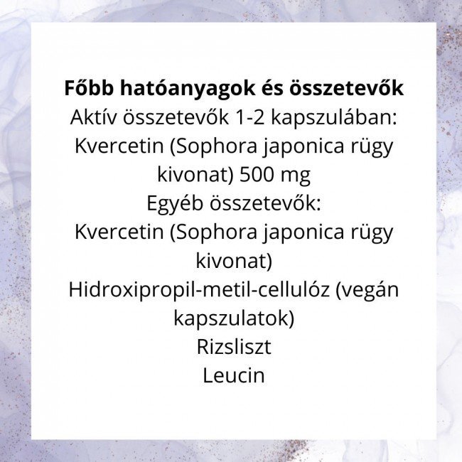 Nordvital kvercetin vegán kapszula 60db Nordvital kvercetin vegán kapszula 60db
