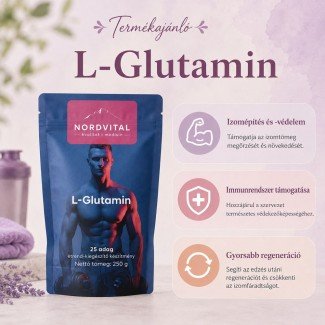 Nordvital l-glutamine por 250g