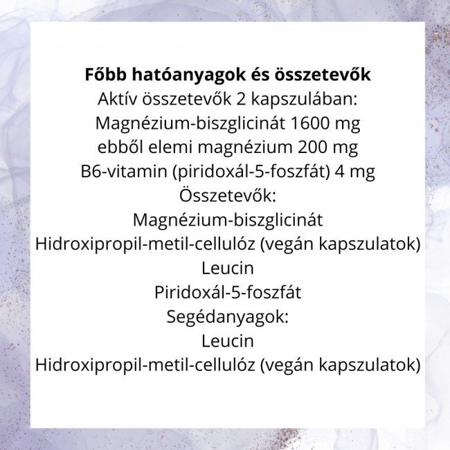 Nordvital magnézium biszglicinát vegán kapszula 90db Nordvital magnézium biszglicinát vegán kapszula 90db