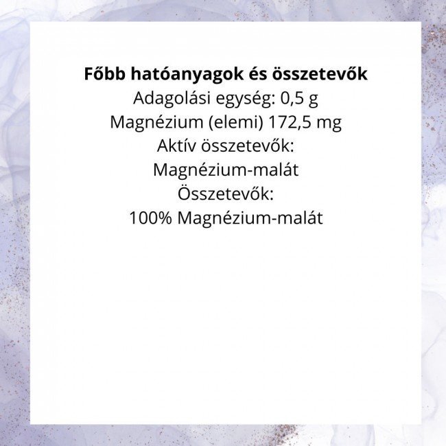 Nordvital Magnézium-malát 90g Nordvital Magnézium-malát 90g