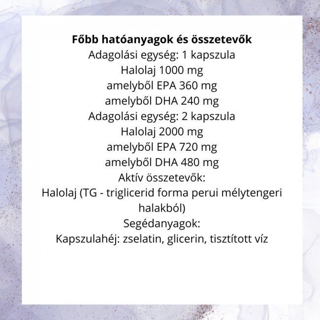 Nordvital omega-3 halolaj kapszula 60db Nordvital omega-3 halolaj kapszula 60db