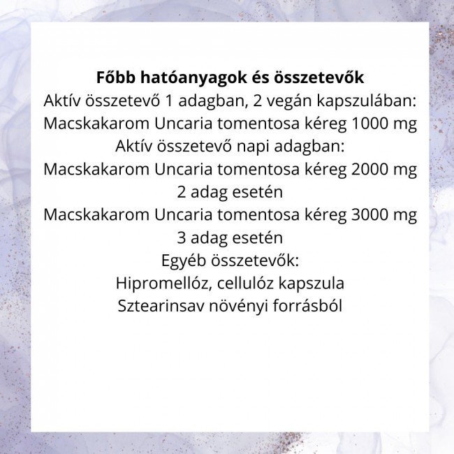 Now Cat's Claw 500mg kapszula 100db Now Cat's Claw 500mg kapszula 100db