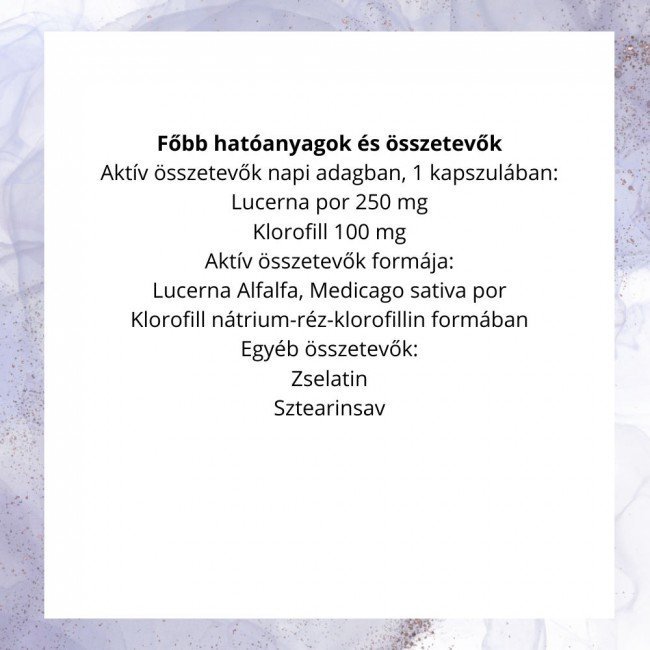 Now chlorophyll kapszula 90db Now chlorophyll kapszula 90db