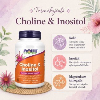 Now choline & Inositol kapszula 100db
