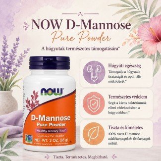 Now d-Mannose por készítmény 85g 