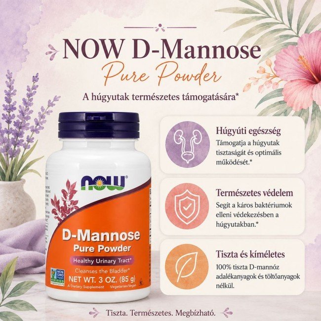 Now d-Mannose por készítmény 85g 