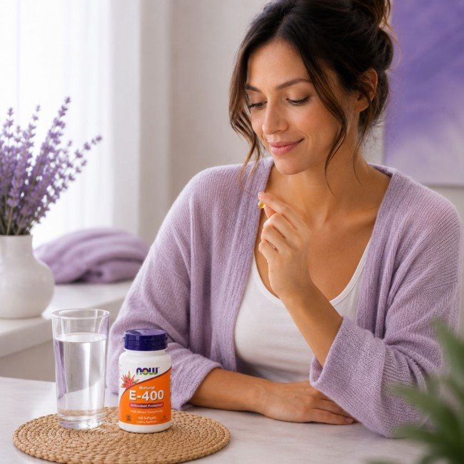 Now e-vitamin 400ne természetes kevert tokoferolokkal lágykapszula 100db