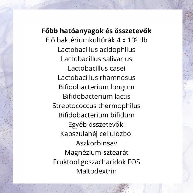 Now gr8-dophilus probiotikum kapszula 60db Now gr8-dophilus probiotikum kapszula 60db