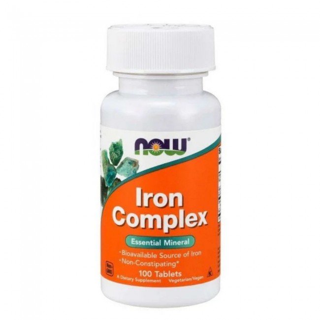 Now iron complex tabletta 100db Now iron complex tabletta 100db