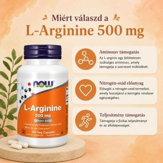 Now l-Arginine kapszula 100db