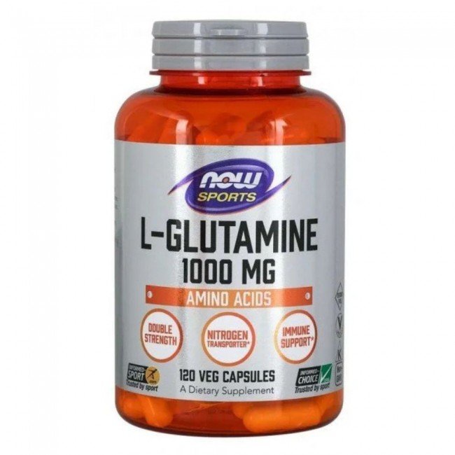 Now l-Glutamine kapszula 120db Now l-Glutamine kapszula 120db
