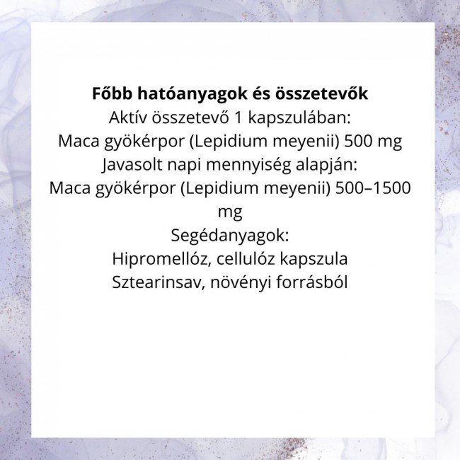 Now maca 500 mg kapszula 100db Now maca 500 mg kapszula 100db