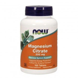 Now magnesium citrate tabletta 100db