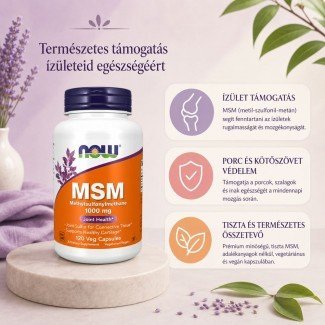 Now msm 1000mg kapszula 100db Now msm 1000mg kapszula 100db