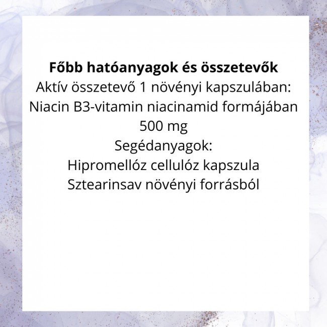 Now niacinamide 500m kapszula 100db