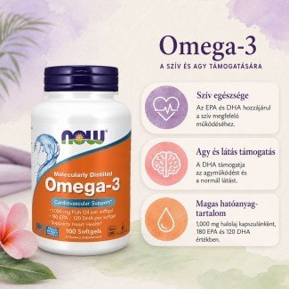 Now omega 3 kapszula 100db